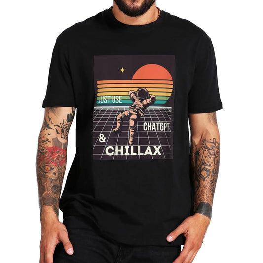 ChatGPT T-Shirt Retro Astronaut